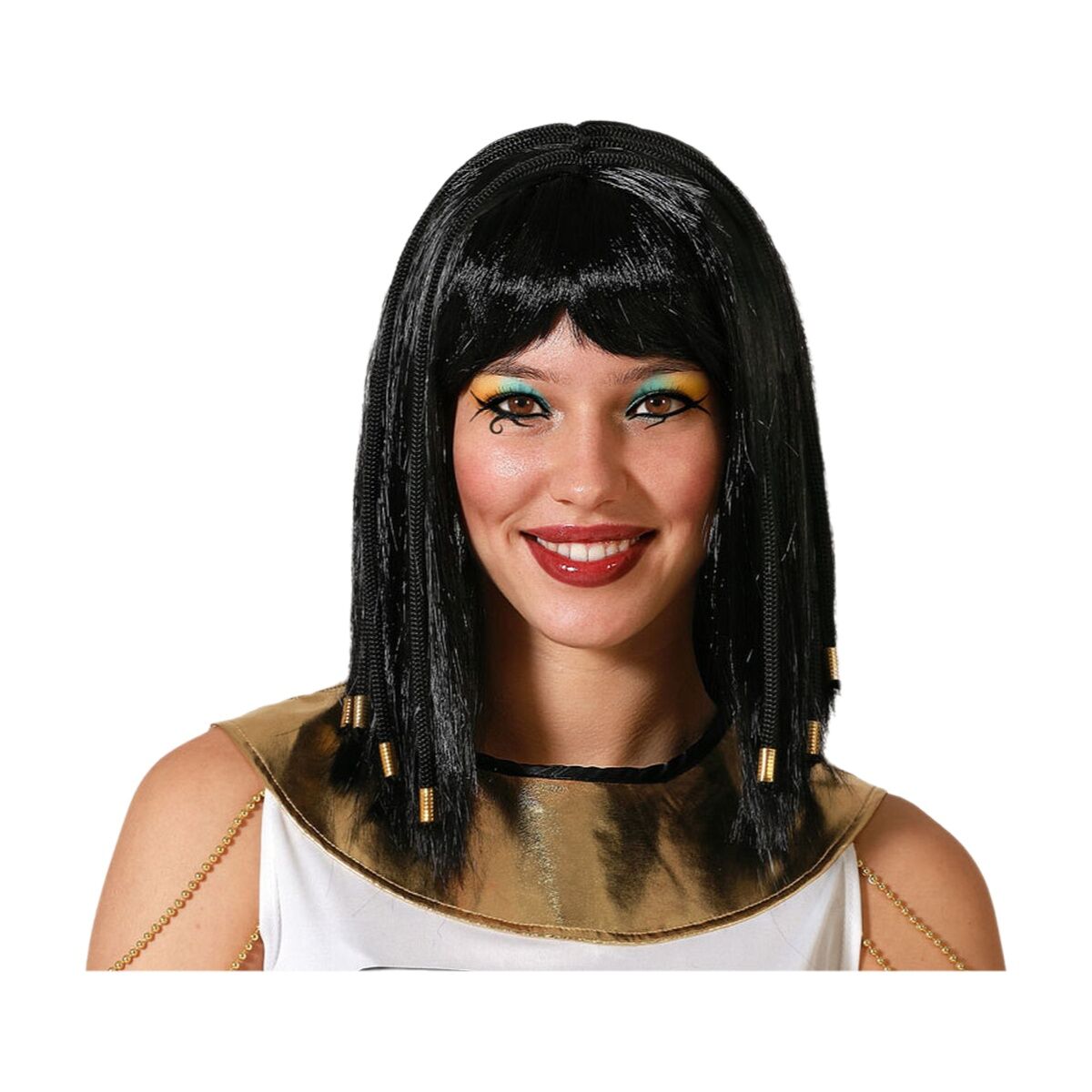 Wigs Černý Egypťanka